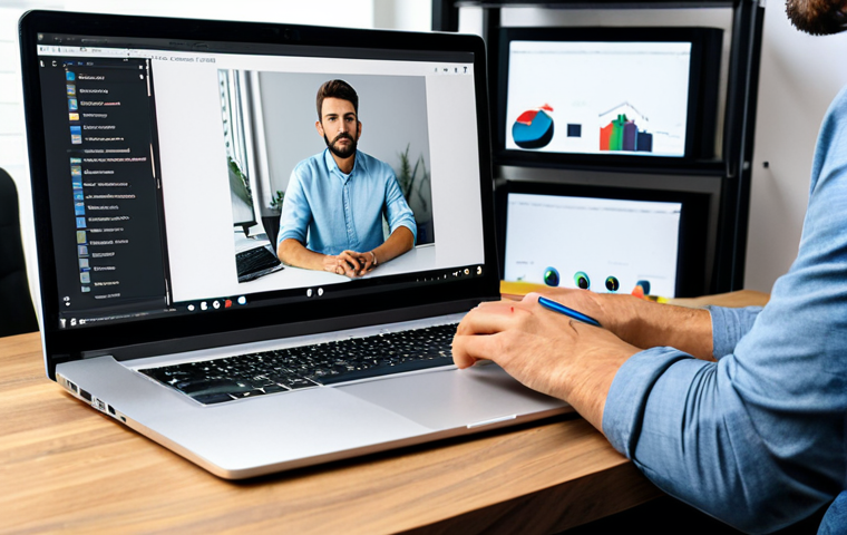 영상제작 이직 성공 비결 - Aspiring Video Creator Learning the Ropes**

"A young adult fully clothed, wearing casual but profes...