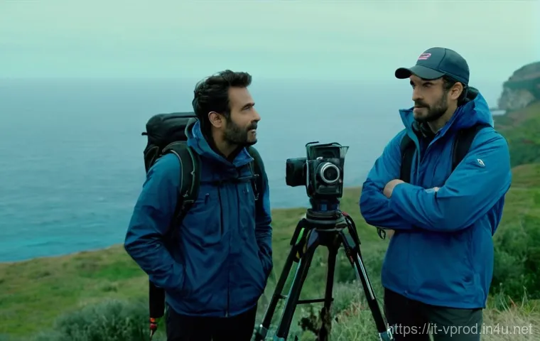 영상제작 장기 프로젝트 관리 팁 - **Global Remote Collaboration and Digital Tools:** A diverse team of five adults (three women, two m...