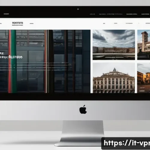 Home 32 영상 편집 포트폴리오 준비 방법 - A modern, minimalist video portfolio website interface designed for an Italian creative professional...