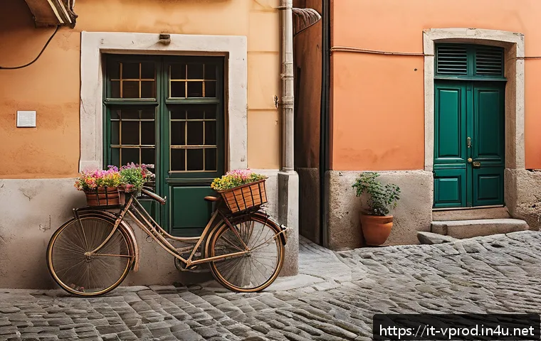 영상제작과 사진 촬영의 차이점 - A high-resolution photograph capturing a minimalist Italian street scene during golden hour, featuri...